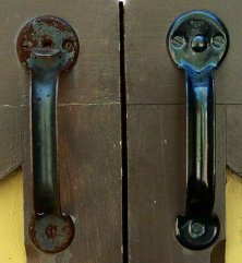 Barn door handle - group