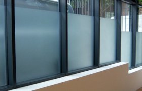 House window privacy film