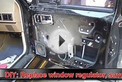 DIY Auto: replace your power window assy. and pocket $200!